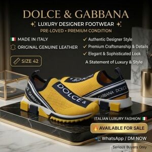 DOLCE & GABBANA PRE-LOVED SIZE 42