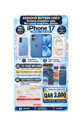 IPHONE17 256GB BLUE NOT PRO