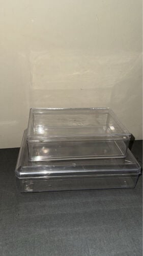 acrylic, plastic, organizer ,boxes