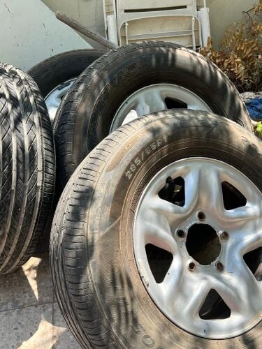For sale: A complete set of 4 tires