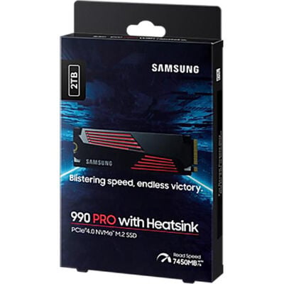 Samsung pro 2TB with heatsink
