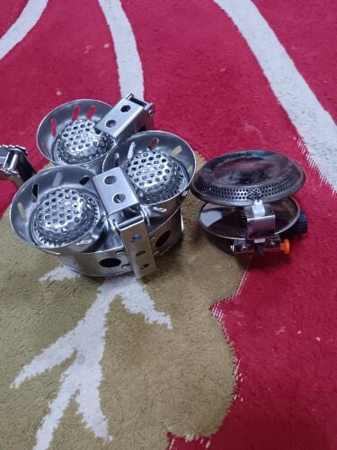 portable campaign stove 2 pice