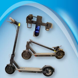 it is an electric scooter the modal