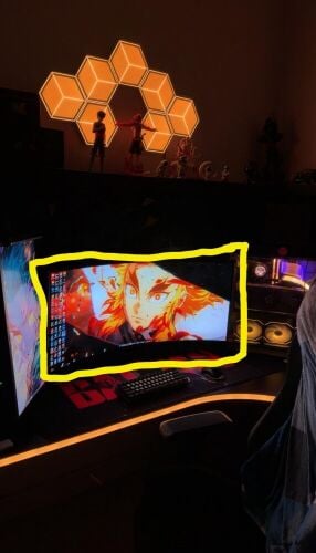 LG gaming monitor WQHD 240HZ OLED