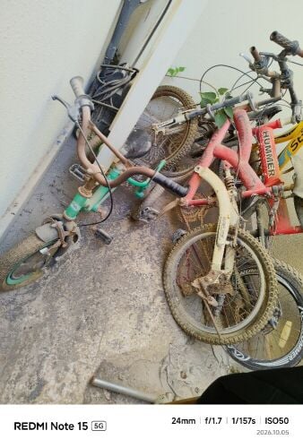 bicyles, scooter