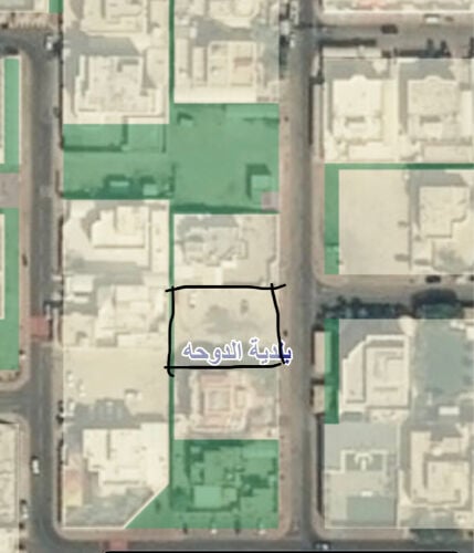 الدفنة ارض شارع و سكة موقع راقي 