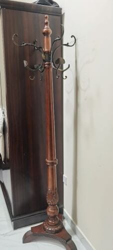 wooden stand hanger