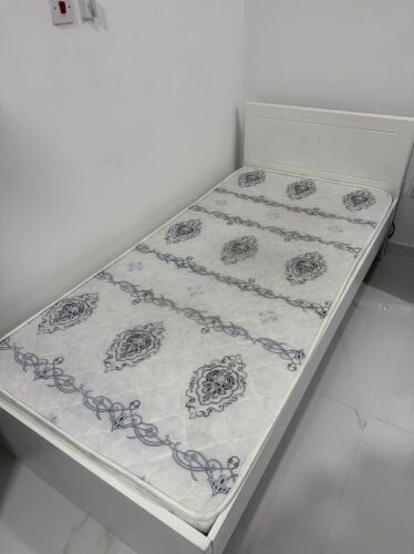 Metres and single bed