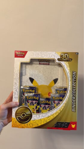 pokemon 30th celebration sealed box