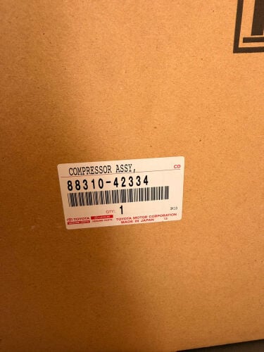 Toyota Camry compressor