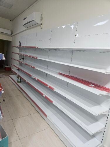 For sale: New grocery store shelvin