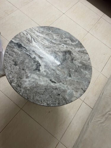 marble table