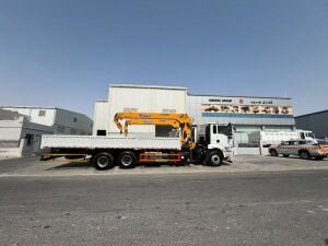 Shacman H3000 6x4 BOOM TRUCK-12 TON