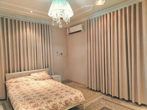 Making window curtains