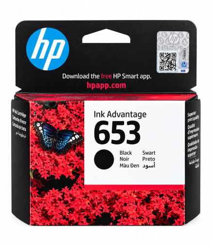Hp catridge 653black& 653colour 