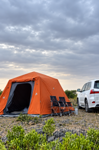 Two tents in one