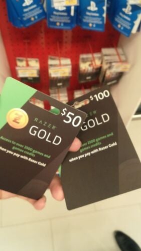 $50 Gold Razer card