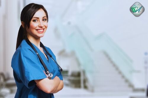 nurse and care giver
