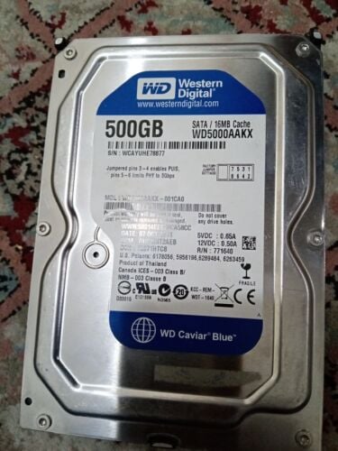 hard desk hdd 500 gb