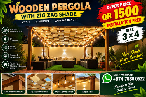 wooden Pergola