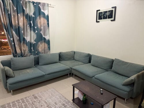 L shape Ikea sofa