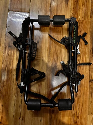 bicycle career rack for vehicles