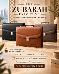 Premium Leather Laptop Bag