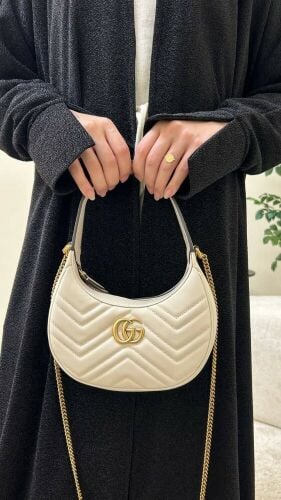 Half-Moon Sheped Mini Bag Gucci