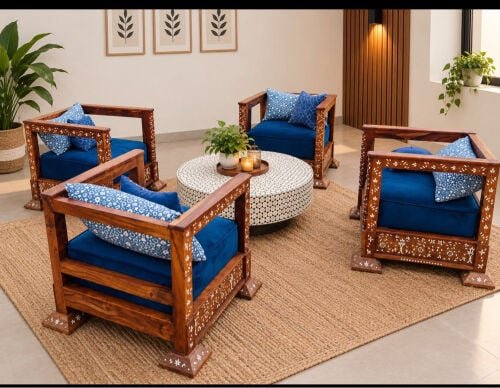 طقم صدف انتيك