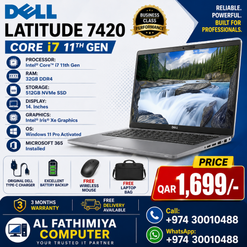 Dell Latitude 7420 – Core i7 11th