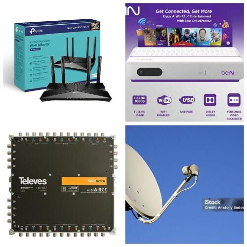 Satellite  installation