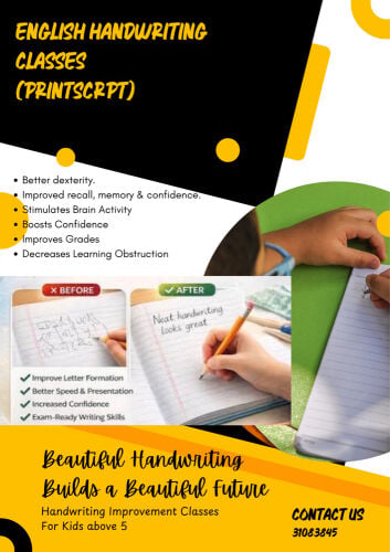 Handwriting classes for Kids 