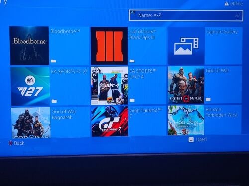 PS4 Pro Jailbroken 1TB 12Games