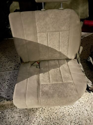 Land Cruiser trunk seats, velvet an