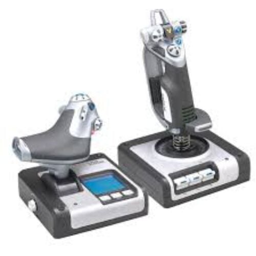 Logitech X52 Hotas flight yoke