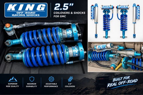 KING 2.5 Suspension for GMC Sierra