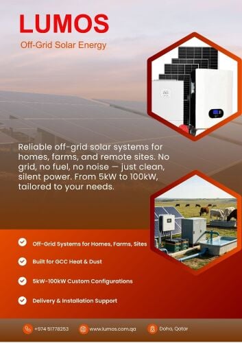 5kW - 100kW Premium Off-Grid Solar