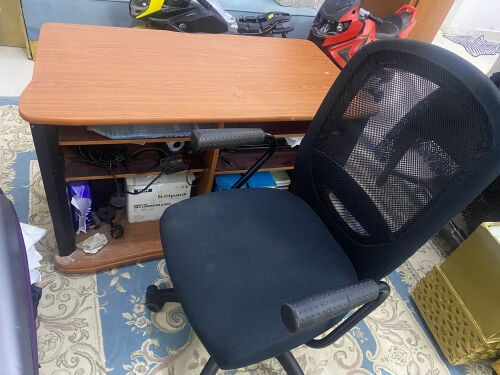 Office with chair