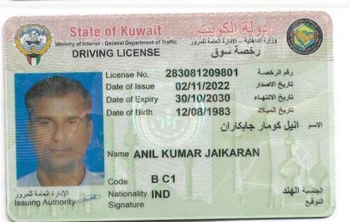Indian driver available!