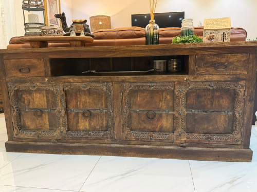 Liwan solid wood TV cabinet