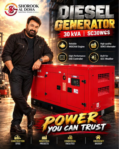 DIESEL GENERATOR SENCI&blacksmith
