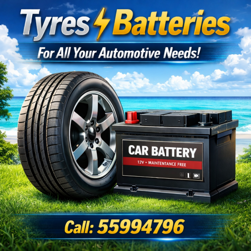TYRES & BATTERIES – QATAR 55994796