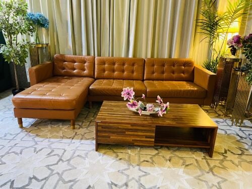 L type sofa set