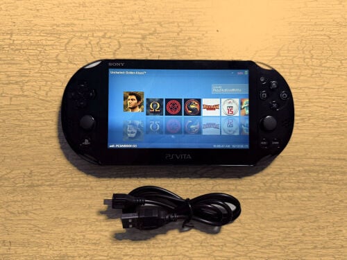 ps vita with games