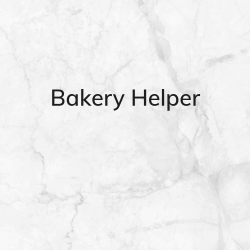 Hiring  Bakery