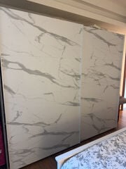 queen bed closet dresser and sides 