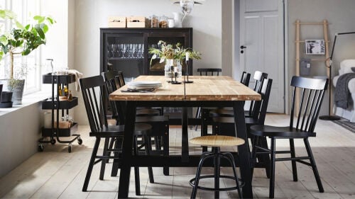 8 seater dinning table from IKEA