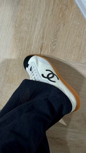 COCO trainers Embossed suede calfsk