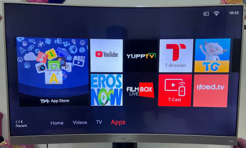 TCL 4K UHD Curved Smart TV 