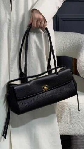 COCO Small Shopping Bag Grained